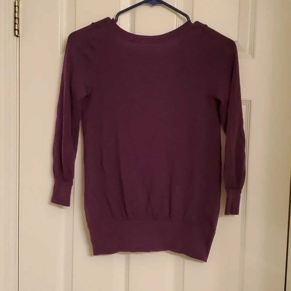 Victoria’s Secret Moda Purple Low Back Sweater XS